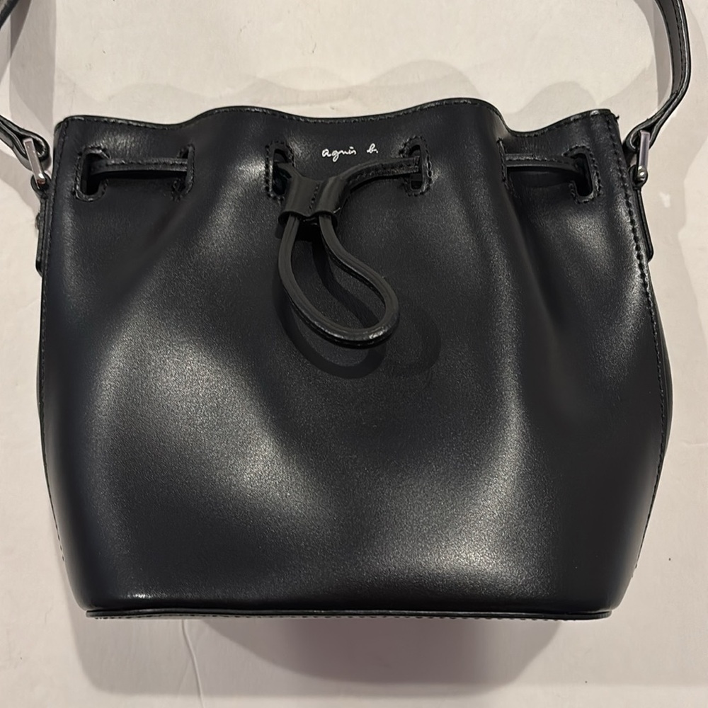 Agnes B. Black Crossbody Bag